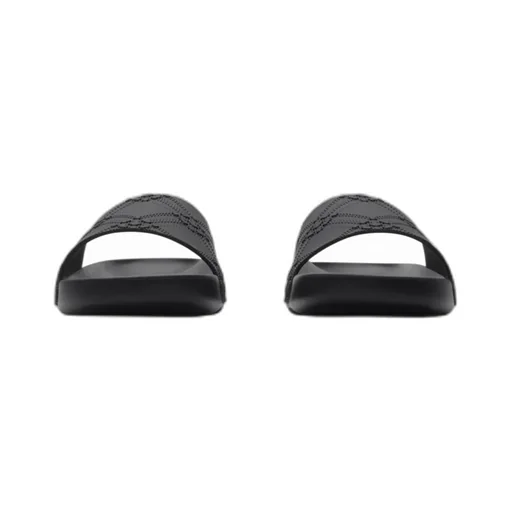 Checked Slip-On Slides