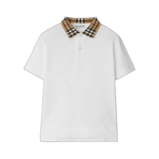 Kids Vintage Check Short-Sleeved Polo Shirt