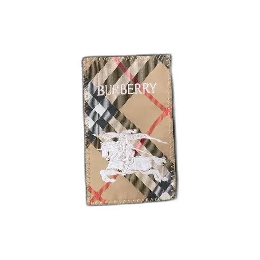 Checked Logo Patch Polo Shirt