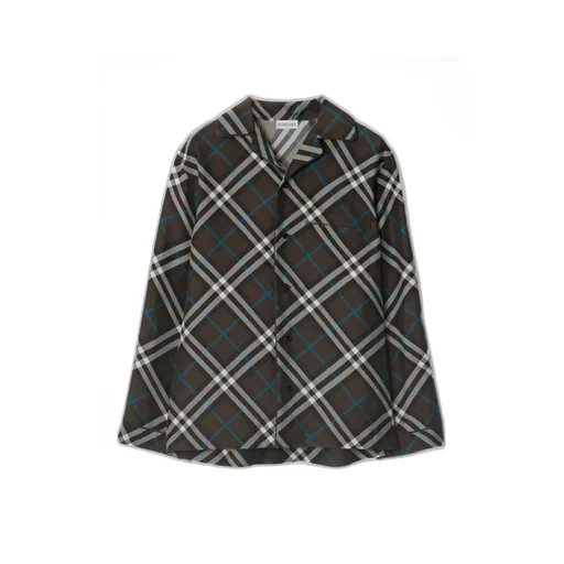 Vintage Check Long-Sleeved Shirt