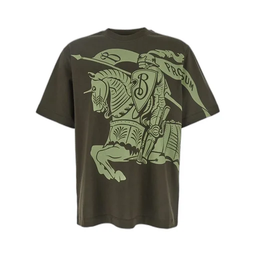 Equestrian Knight Printed Crewneck T-Shirt