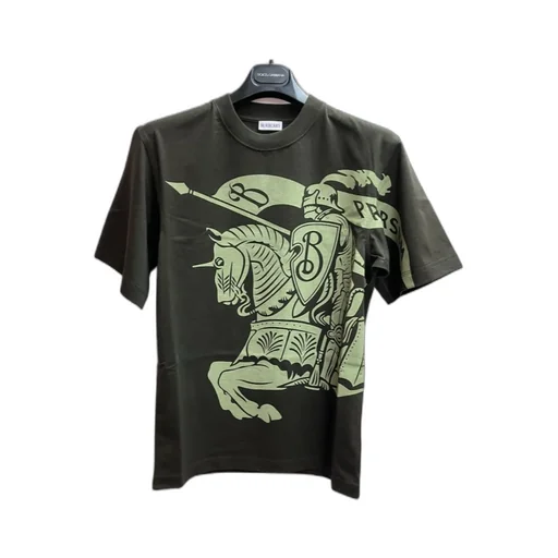 Equestrian Knight Printed Crewneck T-Shirt
