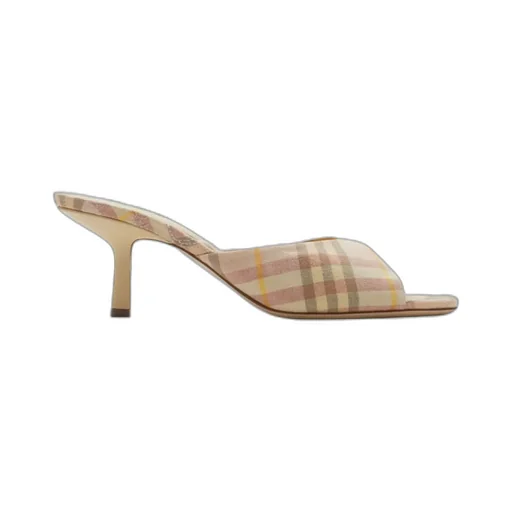 Mews Checked Slip-On Mules