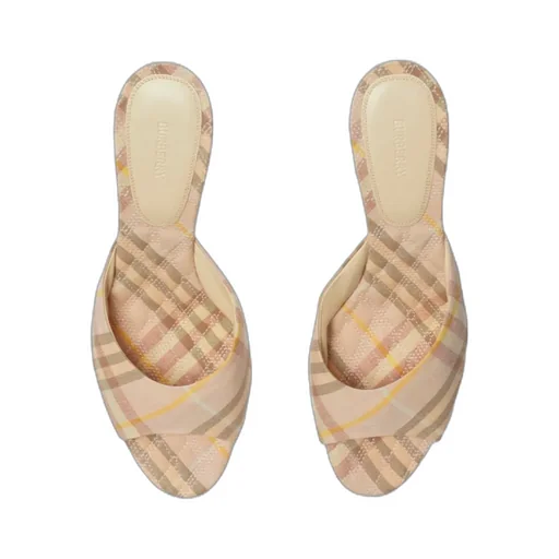 Mews Checked Slip-On Mules