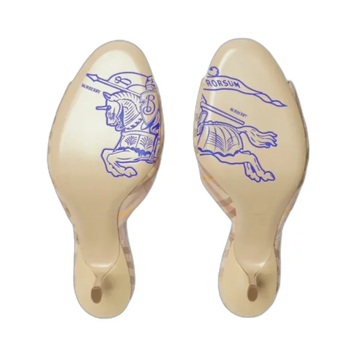 Mews Checked Slip-On Mules
