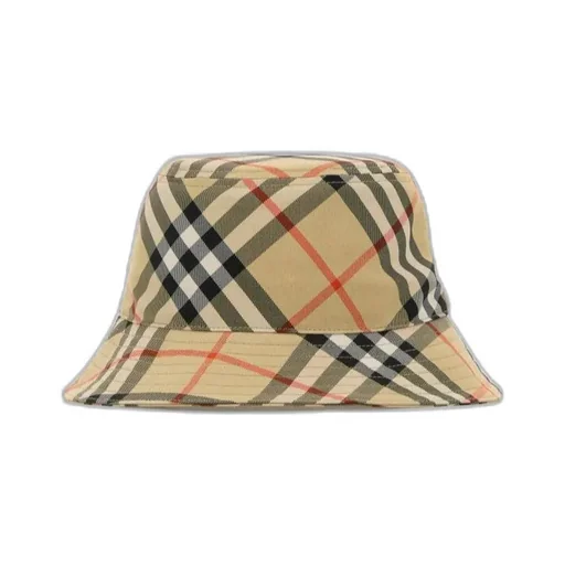 Checked Bucket Hat