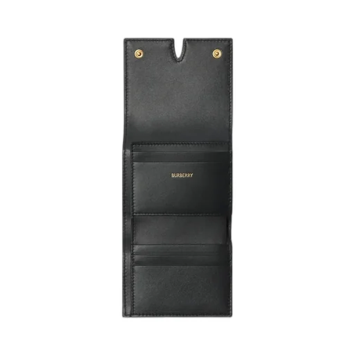 Vintage Check-Printed Snip Folded Wallet