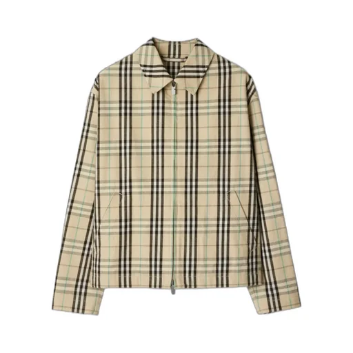 Vintage Check Zipped Jacket