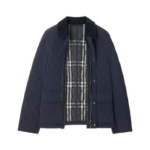 Quilted Flap Pocket Jacket