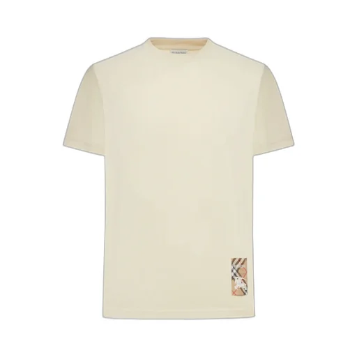 Check Label Crewneck T-Shirt