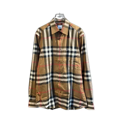 Check Stretch Cotton Shirt