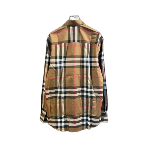 Check Stretch Cotton Shirt