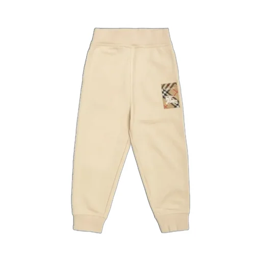 Logo-Patch Tapered Leg Pants