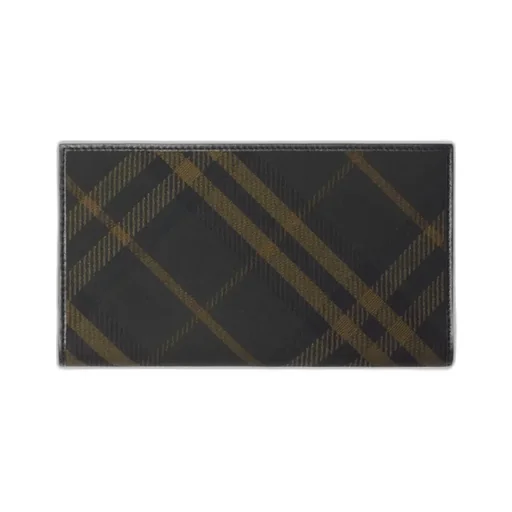 Checked Zipped Continental Wallet
