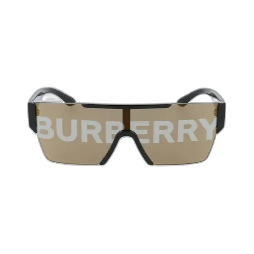 Logo Lens Shield Sunglasses