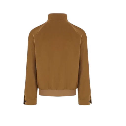 Zip-Up High Neck Jacket