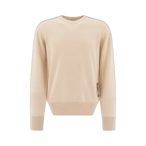 Logo Patch Knit Sweater