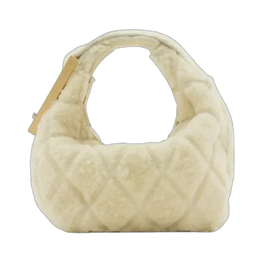 Zip-Up Chain-Link Tote Bag