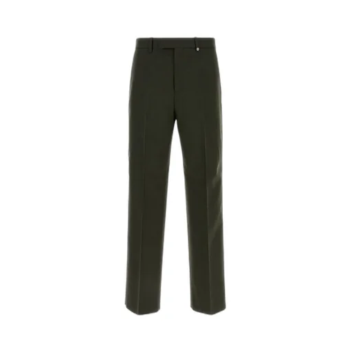 Straight-Leg Tailored Trousers