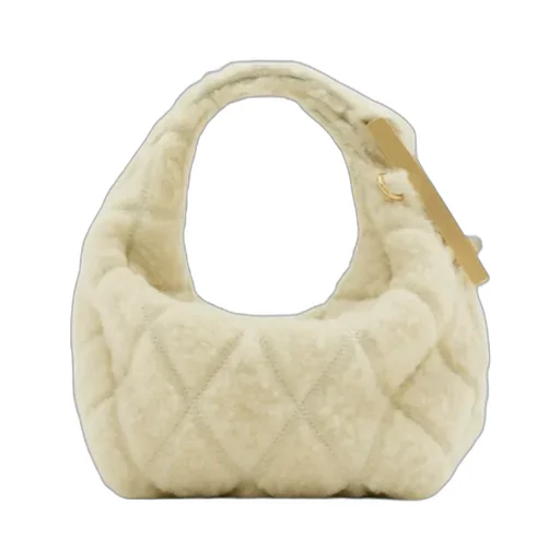 Zip-Up Chain-Link Tote Bag