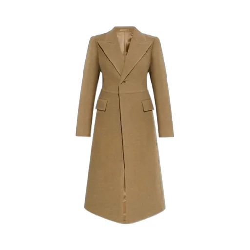 Single Breasted Notched Lapels Coat