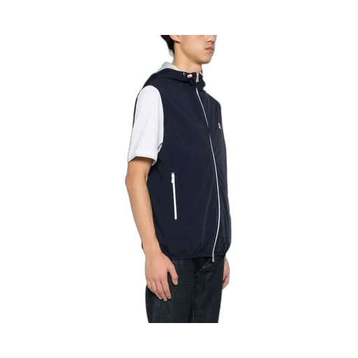 Logo-Embroidered Hooded Gilet
