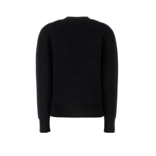 Mirrored Horse Intarsia-Knit Crewneck Jumper