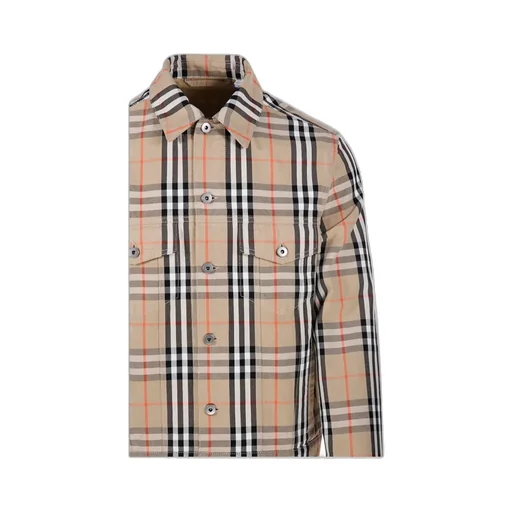 Checked Long Sleeved Jacket