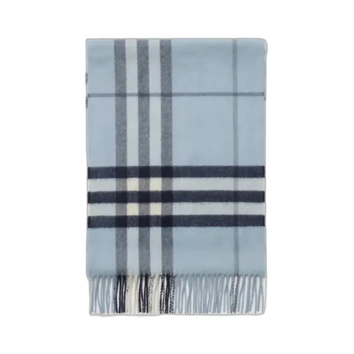 Check Cashmere Scarf