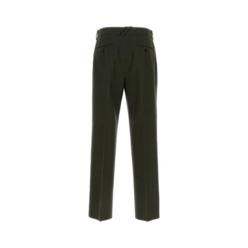 Straight-Leg Tailored Trousers
