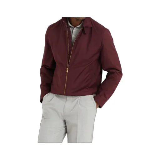 Zip-Fastening Windbreaker Jacket