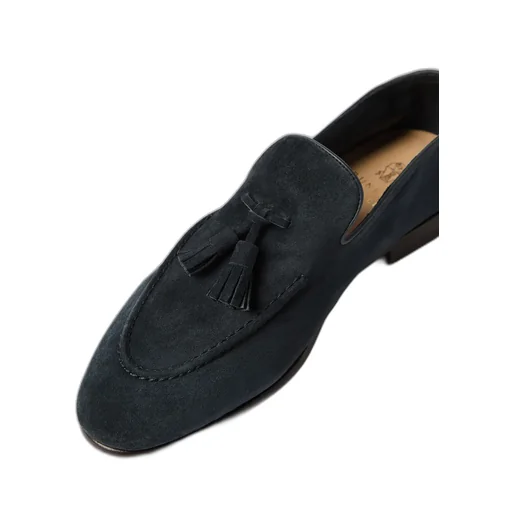 Suede Loafers