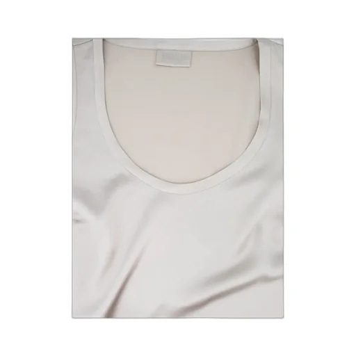 Scoop-Neck Sleeveless Top