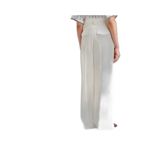Linen Wide-Leg Trousers