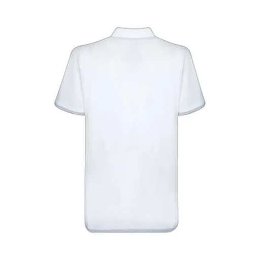 Short Sleeved Straight Hem Polo Shirt