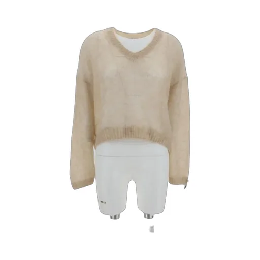 V-Neck Knitted Jumper