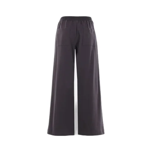 Drawstring Wide-Leg Trousers