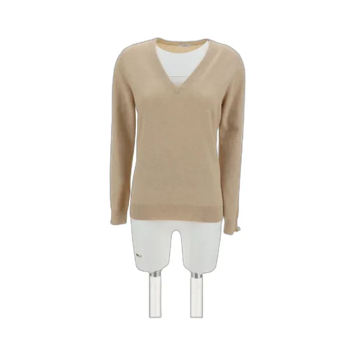 V-Neck Knitted Jumper