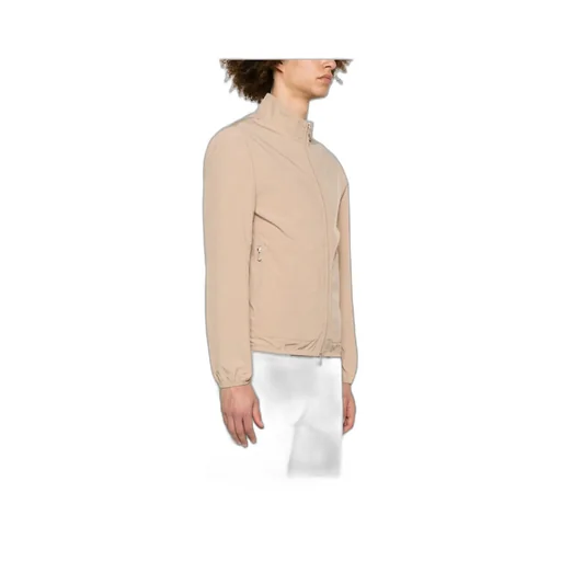 Long Sleeved Zipped Windbreaker Jacket