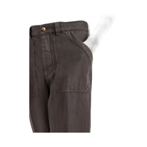 Dyed Straight Leg Trousers