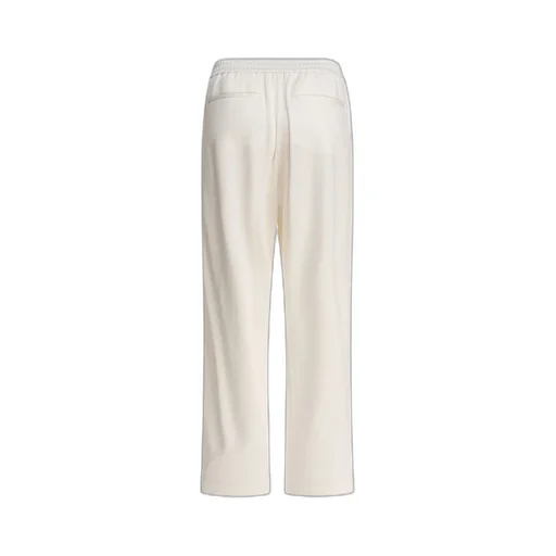 Drawstring Waistband Relaxed-Fit Pants