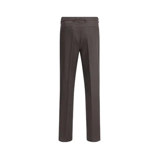 Pressed Crease Slim-Fit Trousers