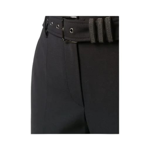 Belted Tailored Trousers