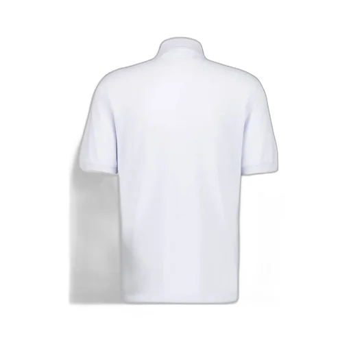 Short-Sleeved Straight-Hem Polo Shirt