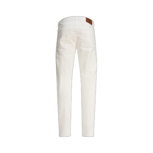 Logo Embroidered Straight-Leg Jeans