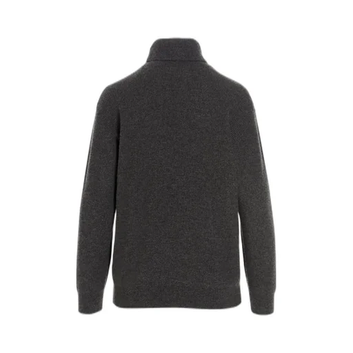 Turtleneck Ribbed-Knit Jumper