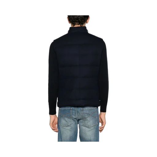 Straight Hem Padded Gilet
