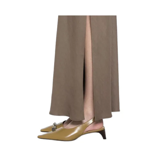 Side-Slits Maxi Skirt
