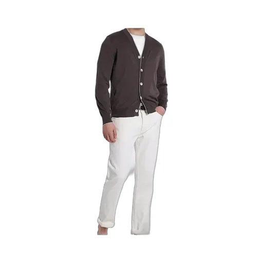 V-Neck Long-Sleeved Sweater