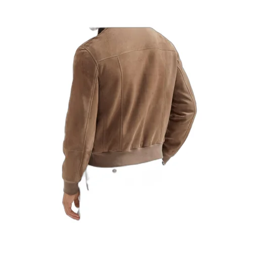 Long-Sleeved Aviator Jacket